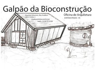 Logo de Galpão da Bioconstrução